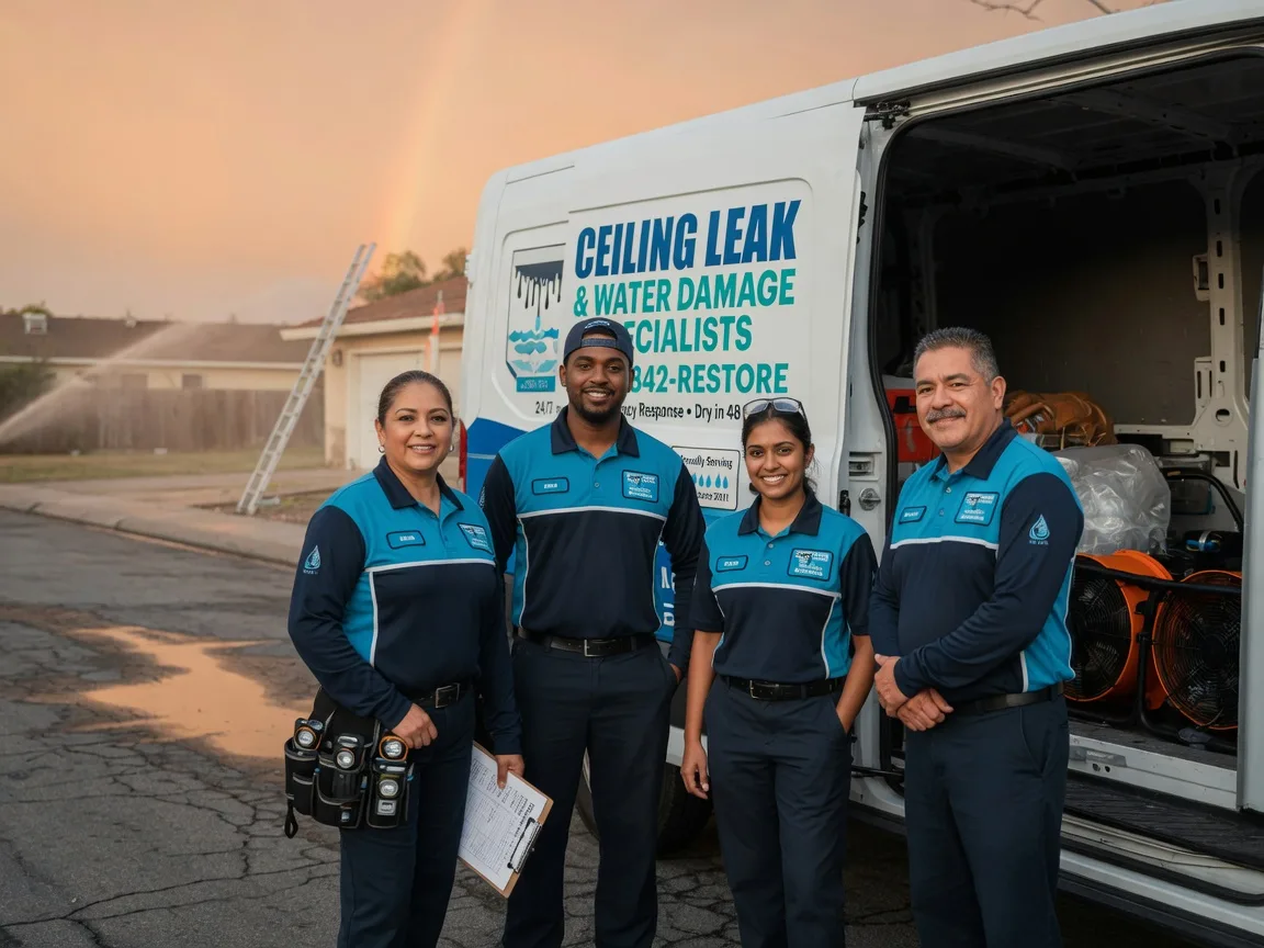 Ceiling Leak Cleanup company in Redmond, WA