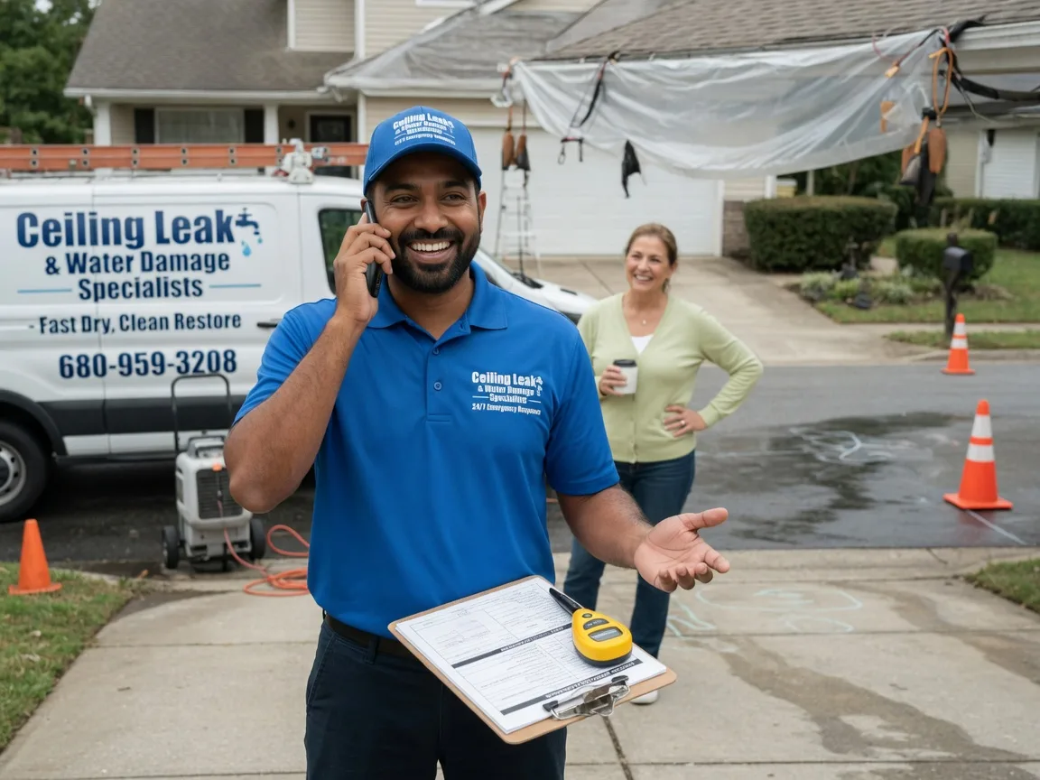 Ceiling Leak Cleanup Redmond, WA FAQs